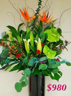 Table arrangement - Standard CODE 61976
